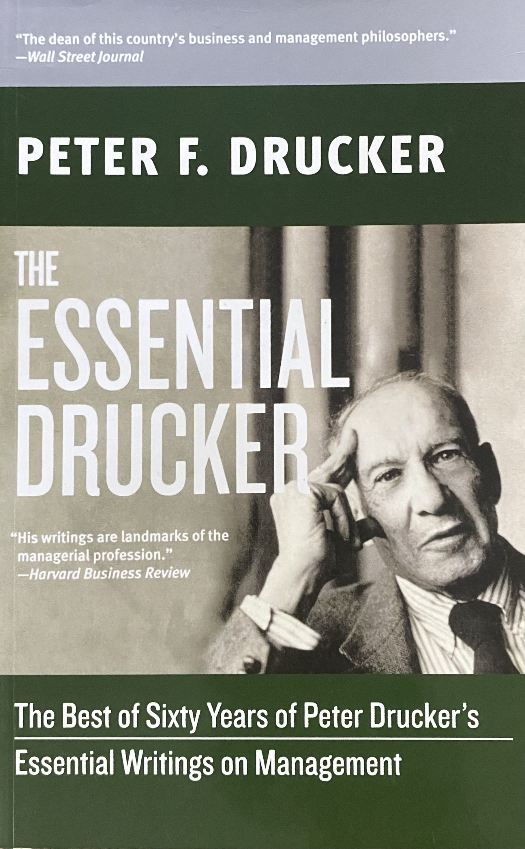 THE ESSENTIAL DRUCKER