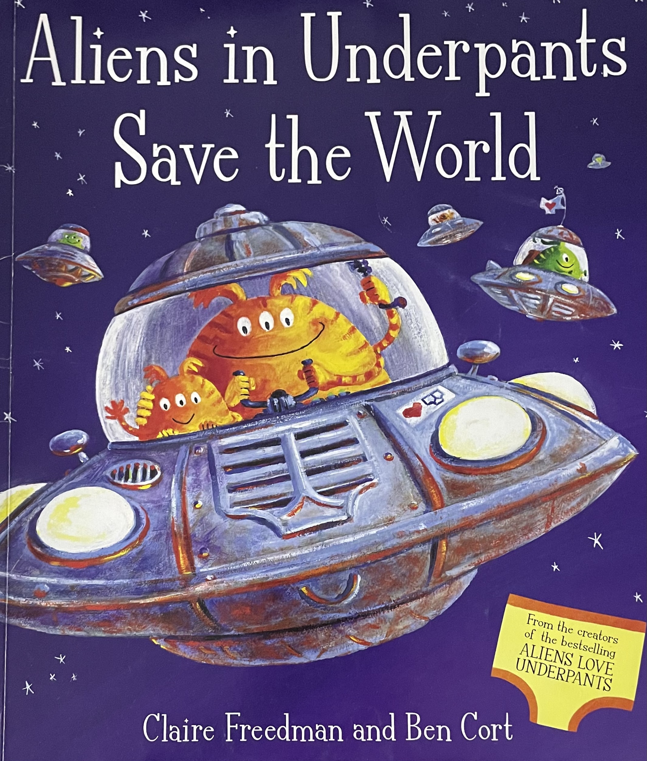 ALIENS IN UNDERPANTS SAVE THE W