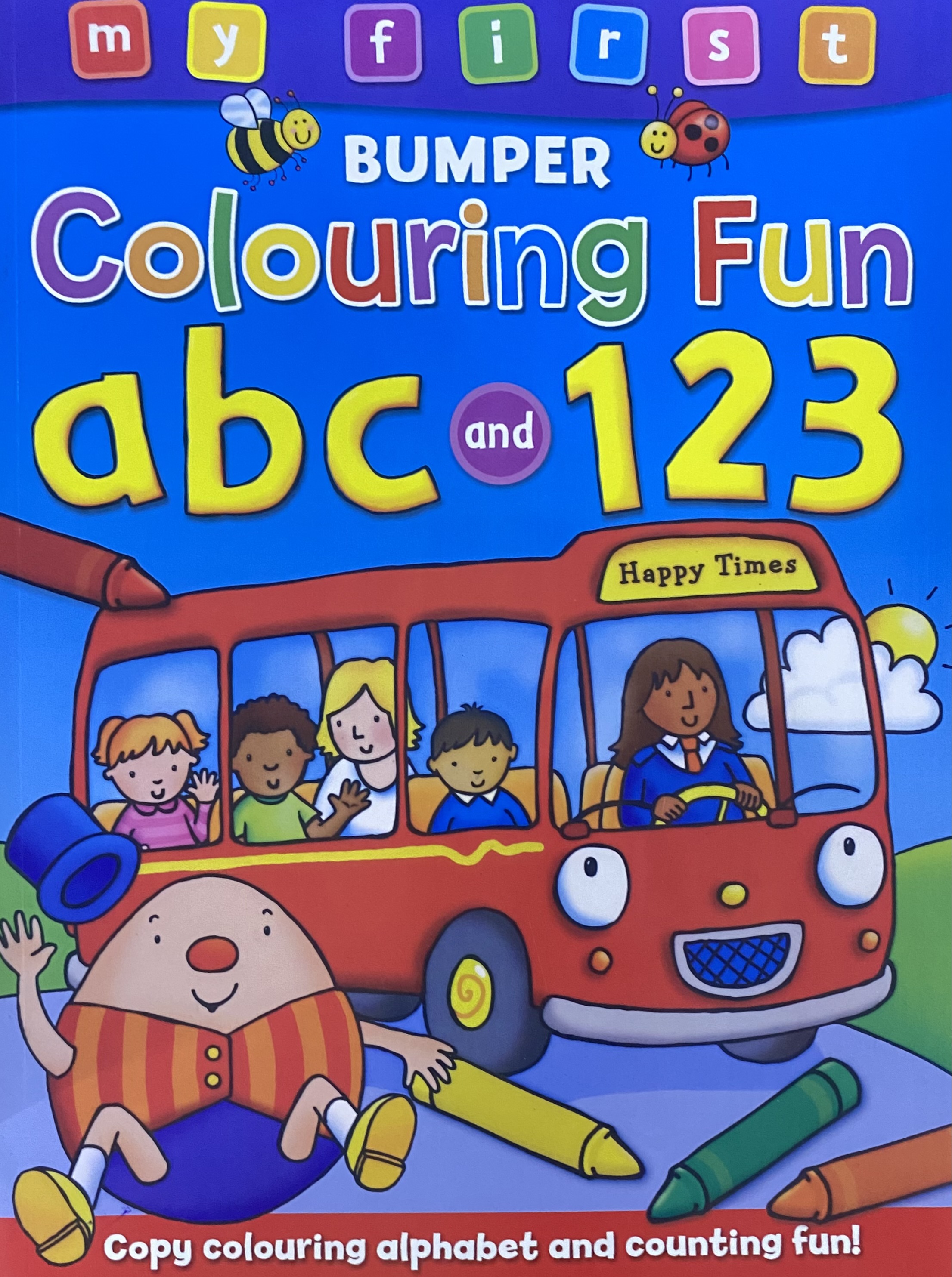 BUMPER COLOURING ABC/123