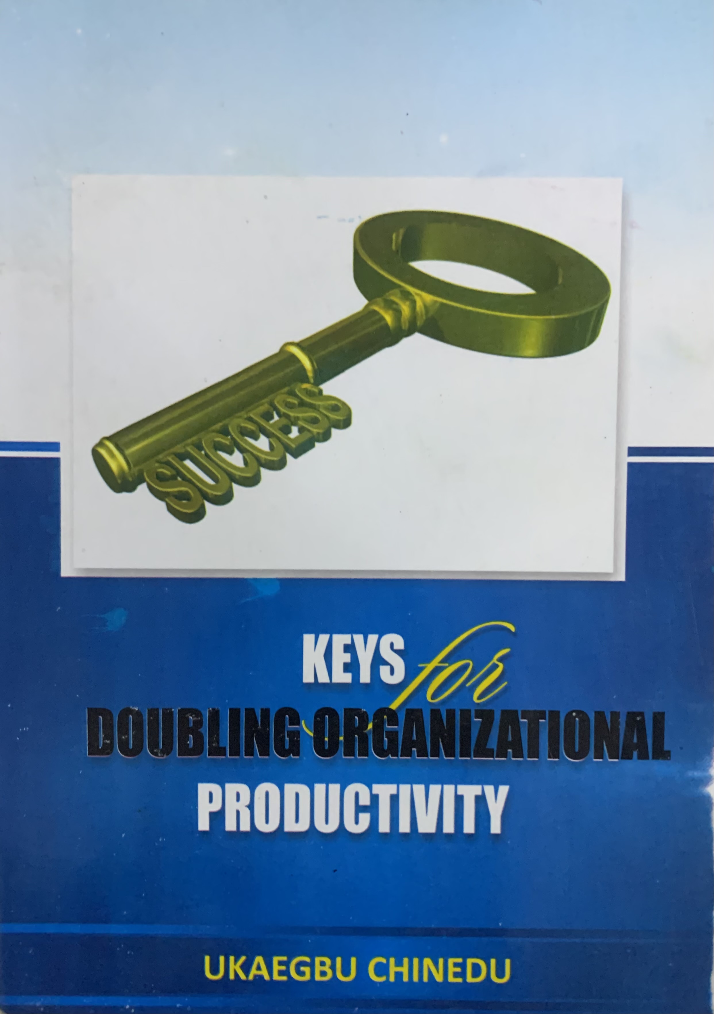 KEY FOR DOUBLING ORGANISATIONAL