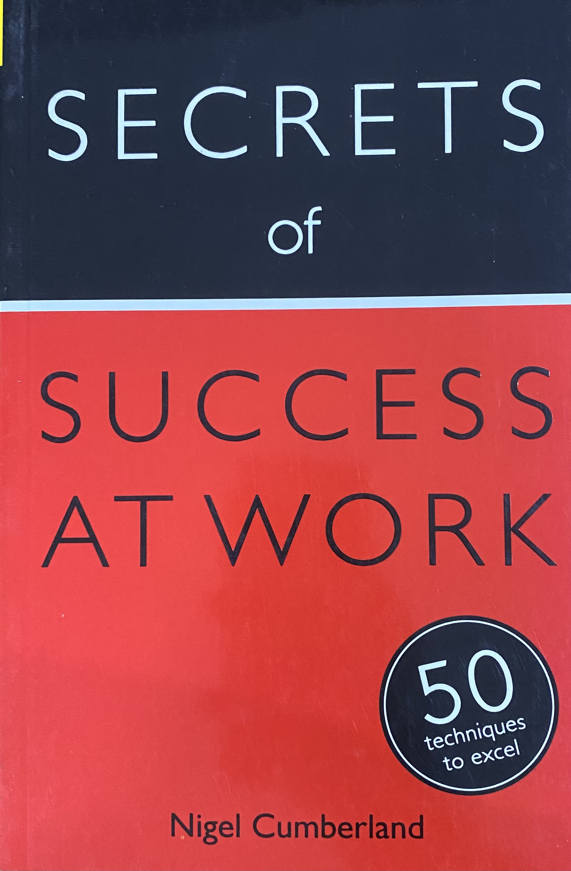 SECRETS OF SUCCESS AT WORK