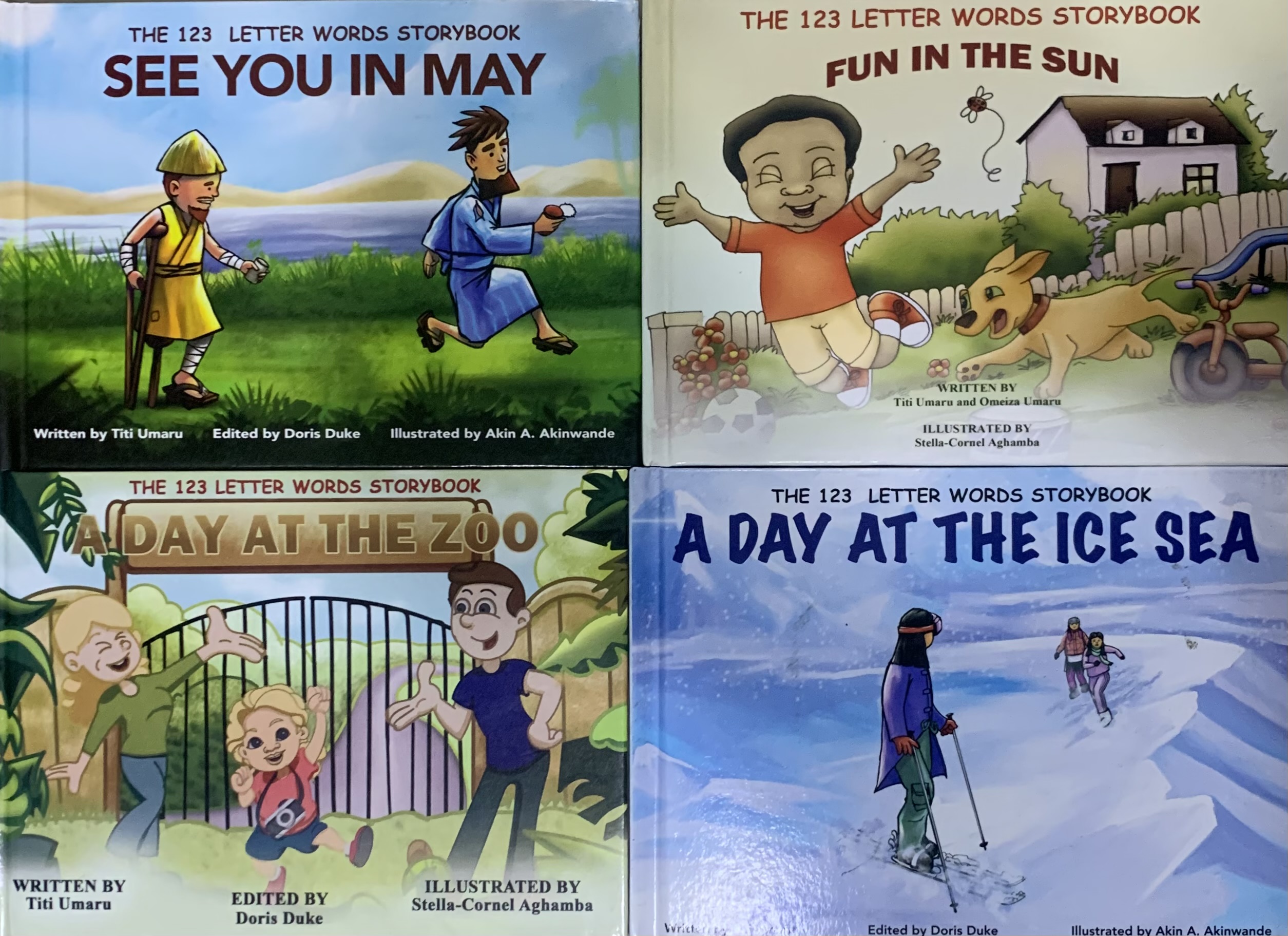 123 LETTER WORDS STORYBOOK