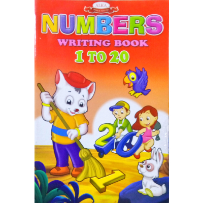 NUMBER WRITING BOOK 1-20