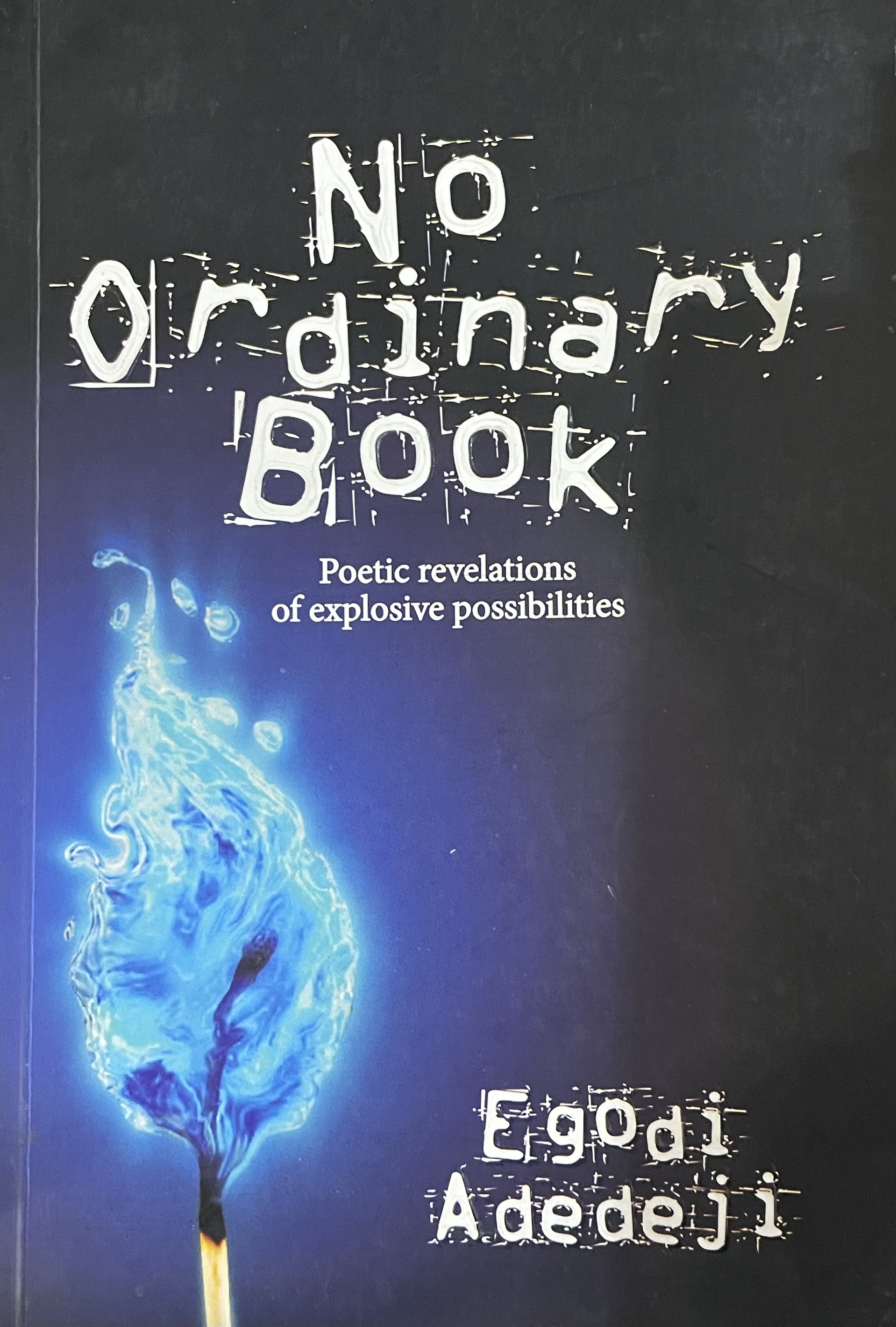 NO ORDINARY BOOK
