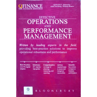 EFFECTIVE OPERATION AND PERFORM