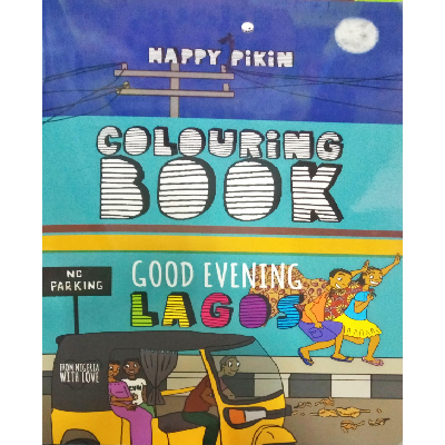 COLOURING BOOK GOOD EVENING