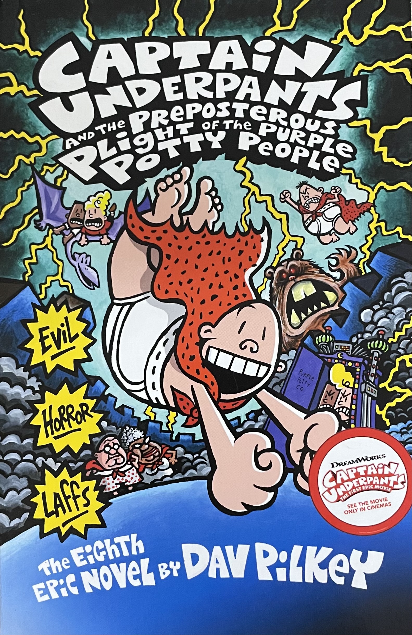 CAPTAIN UNDERPANTS POTTY SNATC