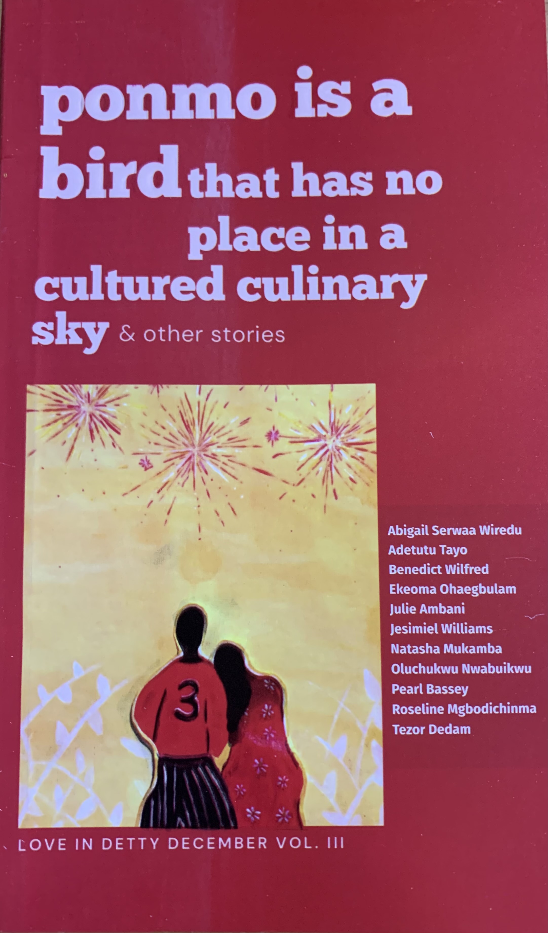 PONMO IS A BIRD THAT HAS NO PLA