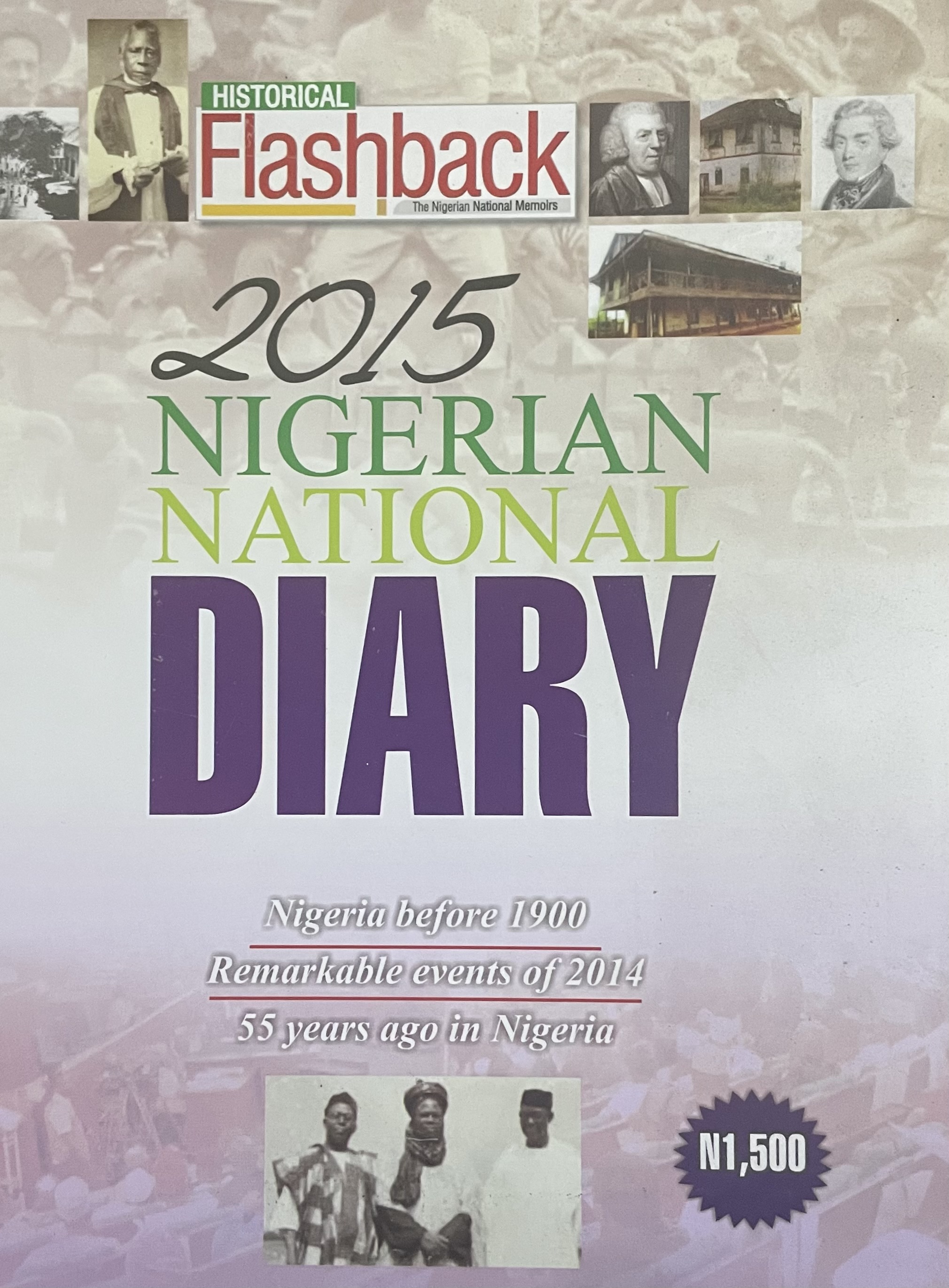 HISTORICAL FLASHBACK DIARY