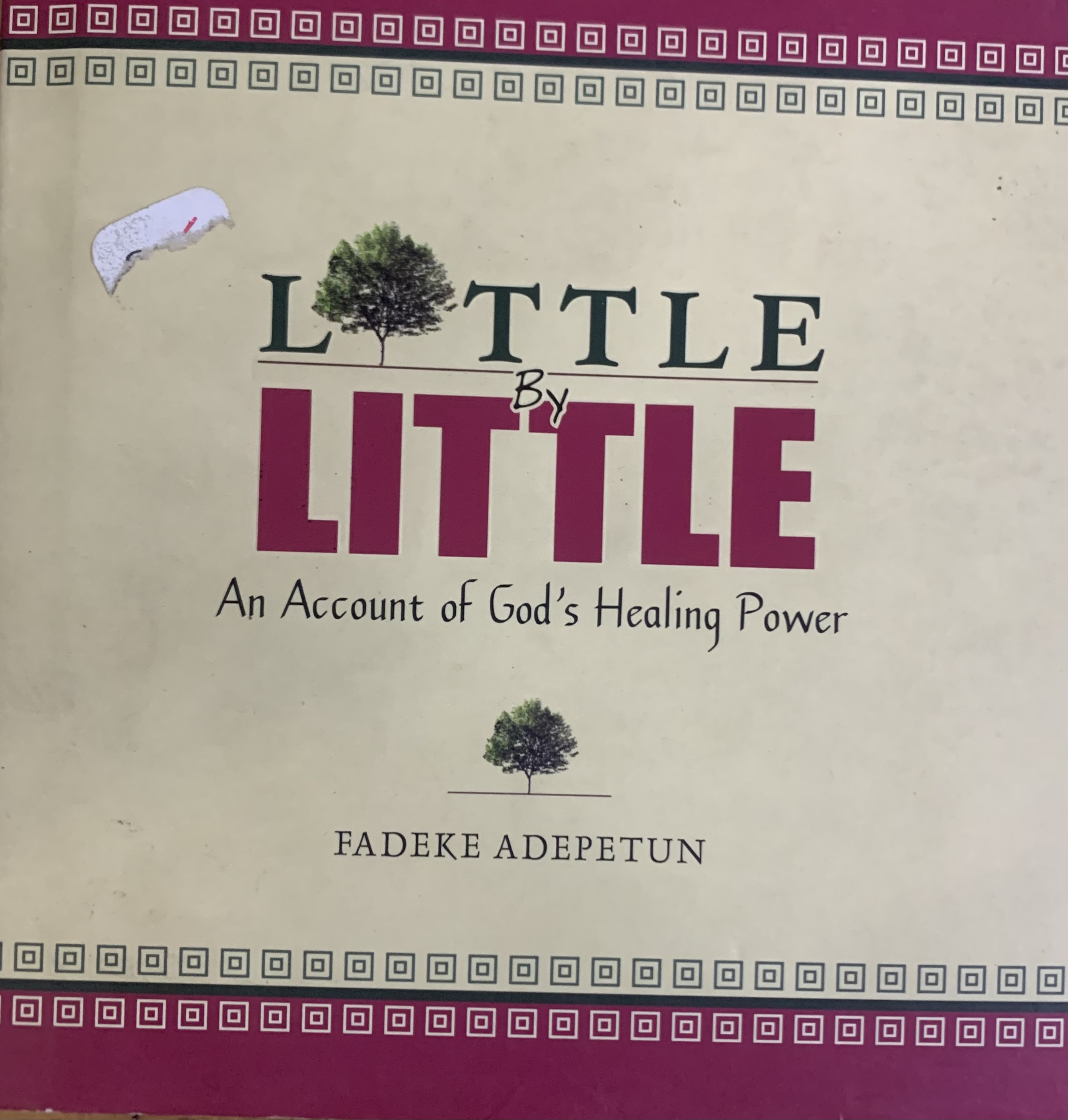 LITTLE BY LITTLE