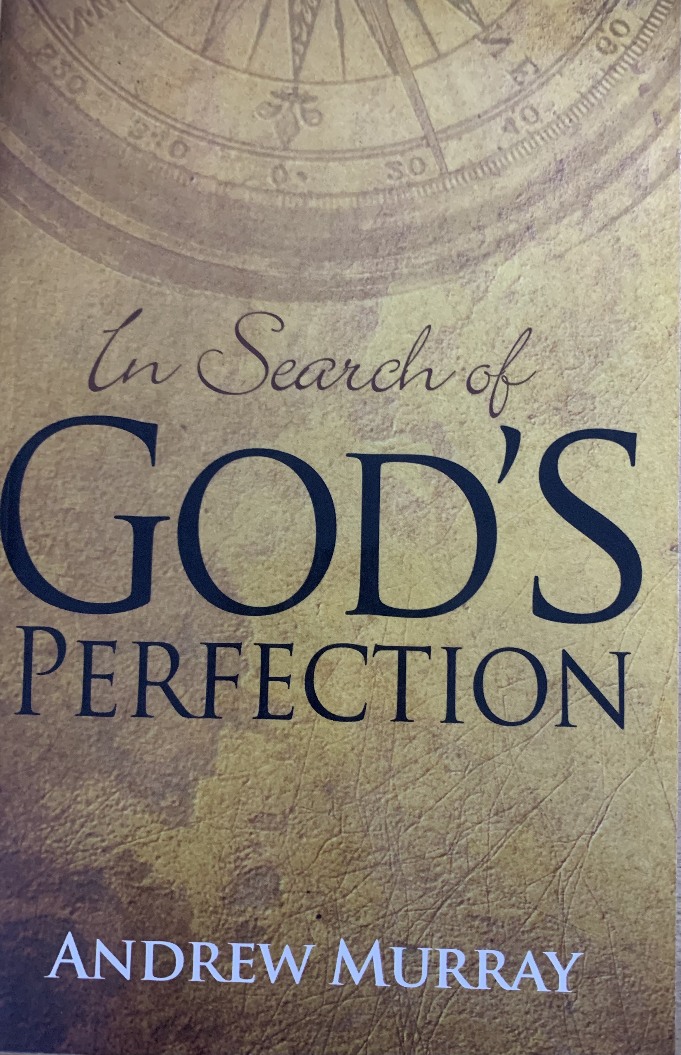 IN SEARCH OF GOD'S PERFECTION