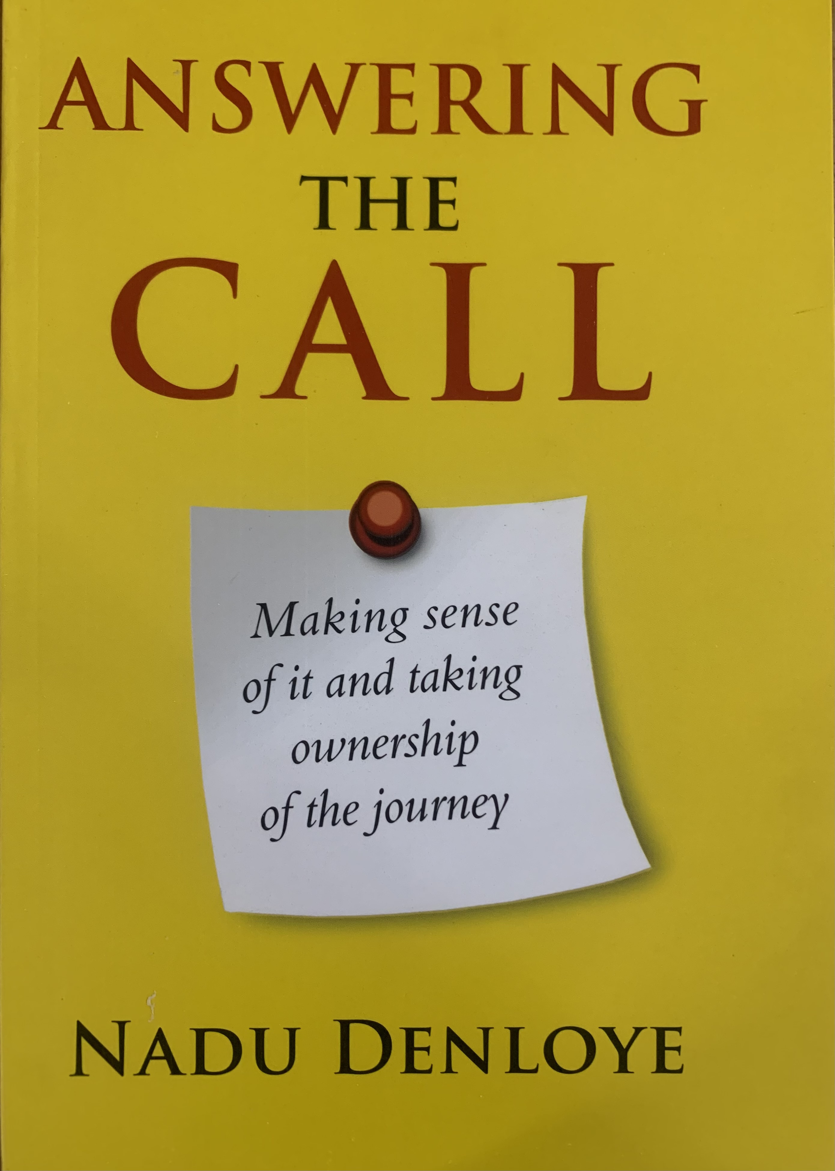 ANSWERING THE CALL - PB