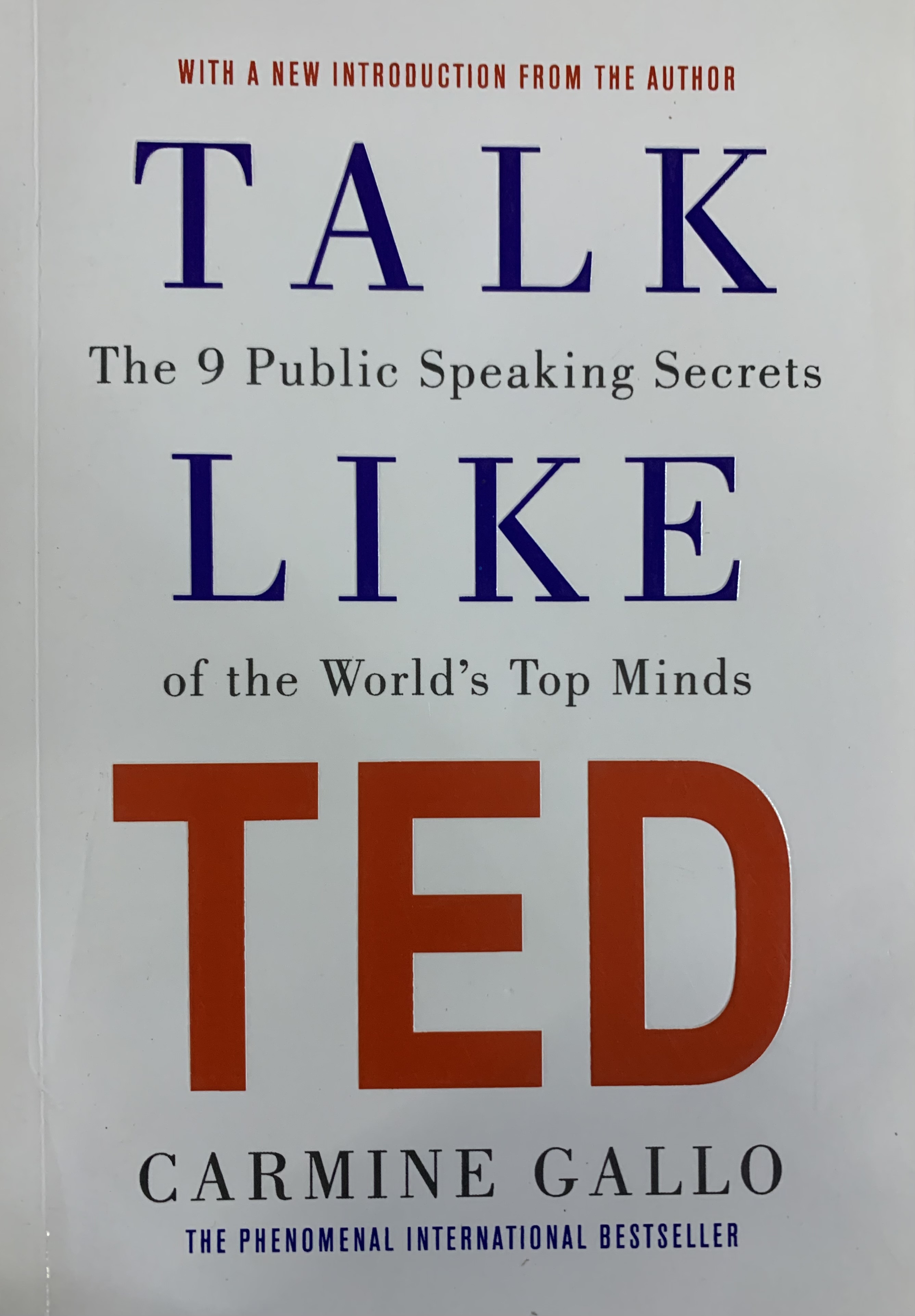 TALK LIKE TED