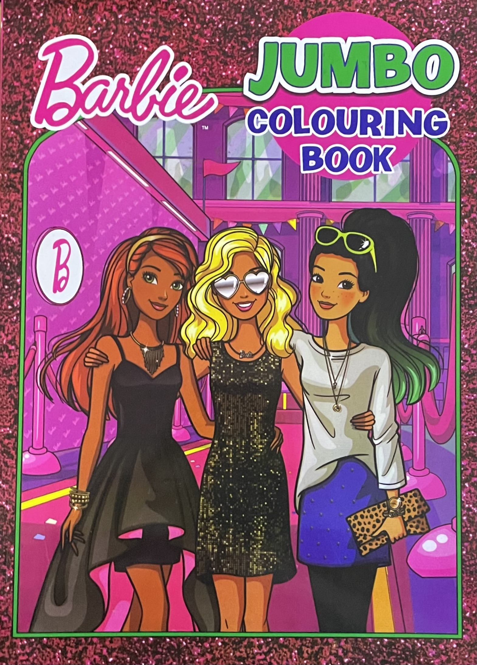 BARBIE JUMBO COLOURING BOOK