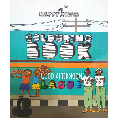 COLOURING BOOK GOOD AFTERNOON