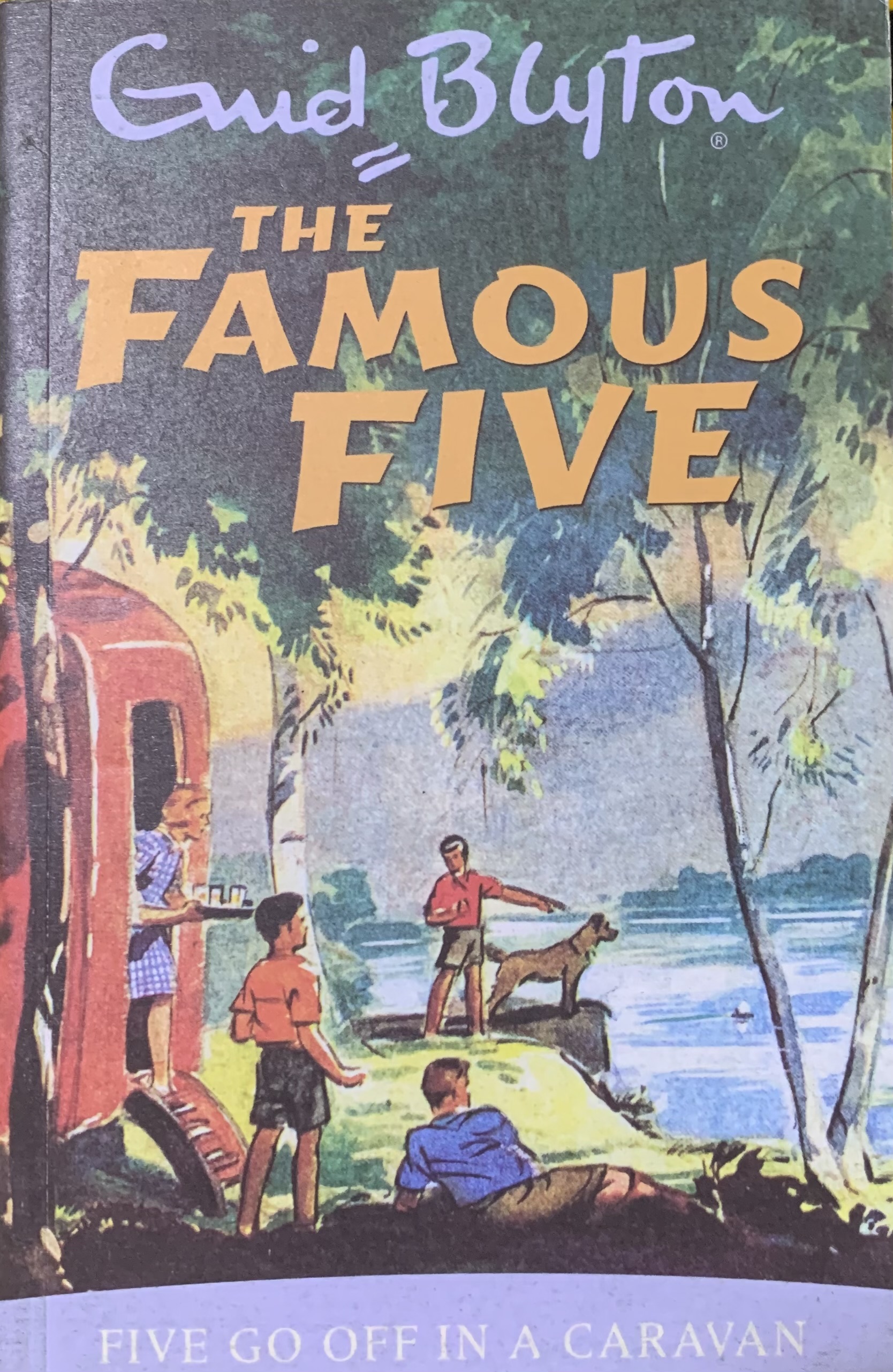 FIVE GO OFF IN A CARAVAN