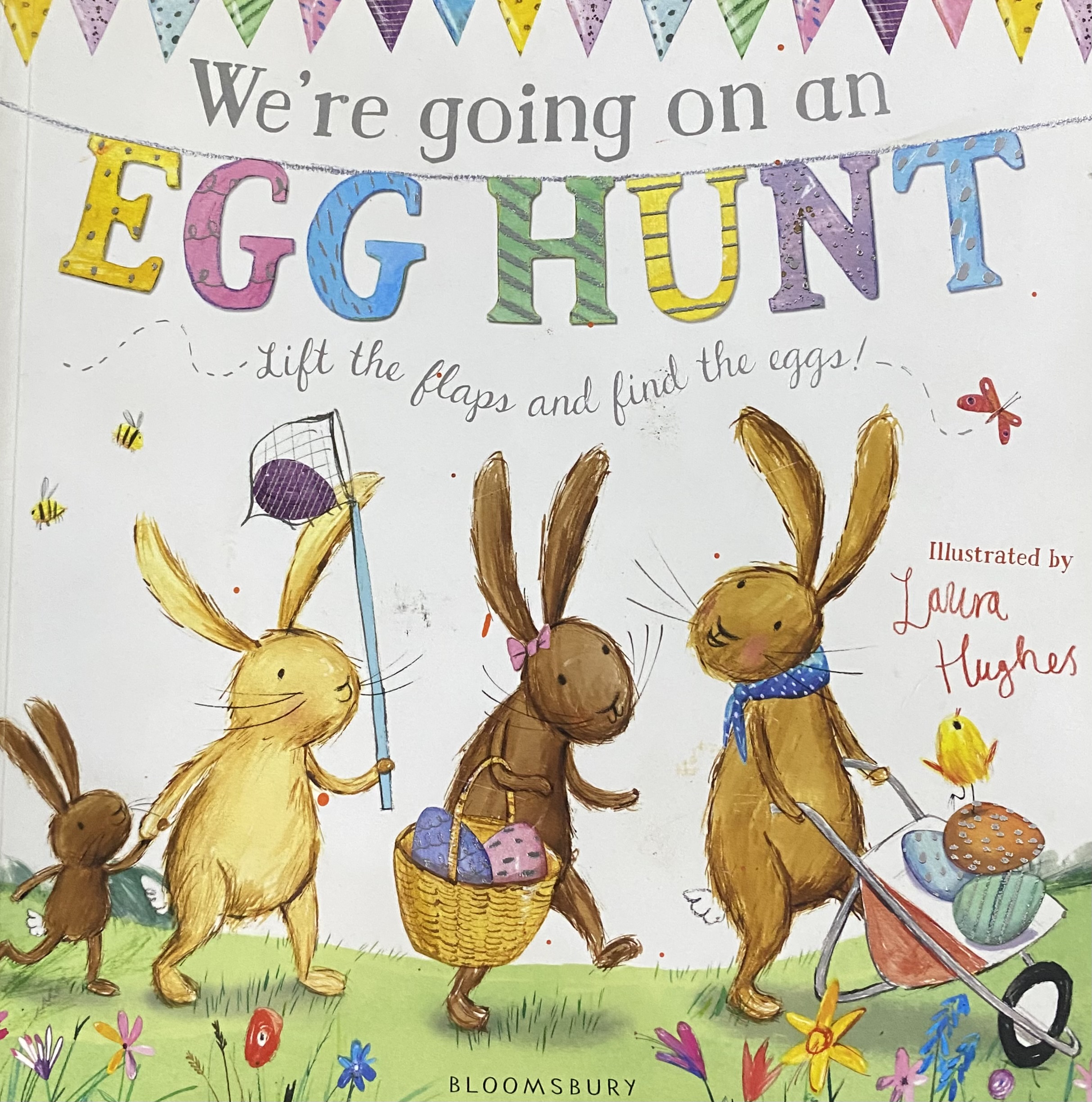 WE'RE GOING ON EGG HUNT