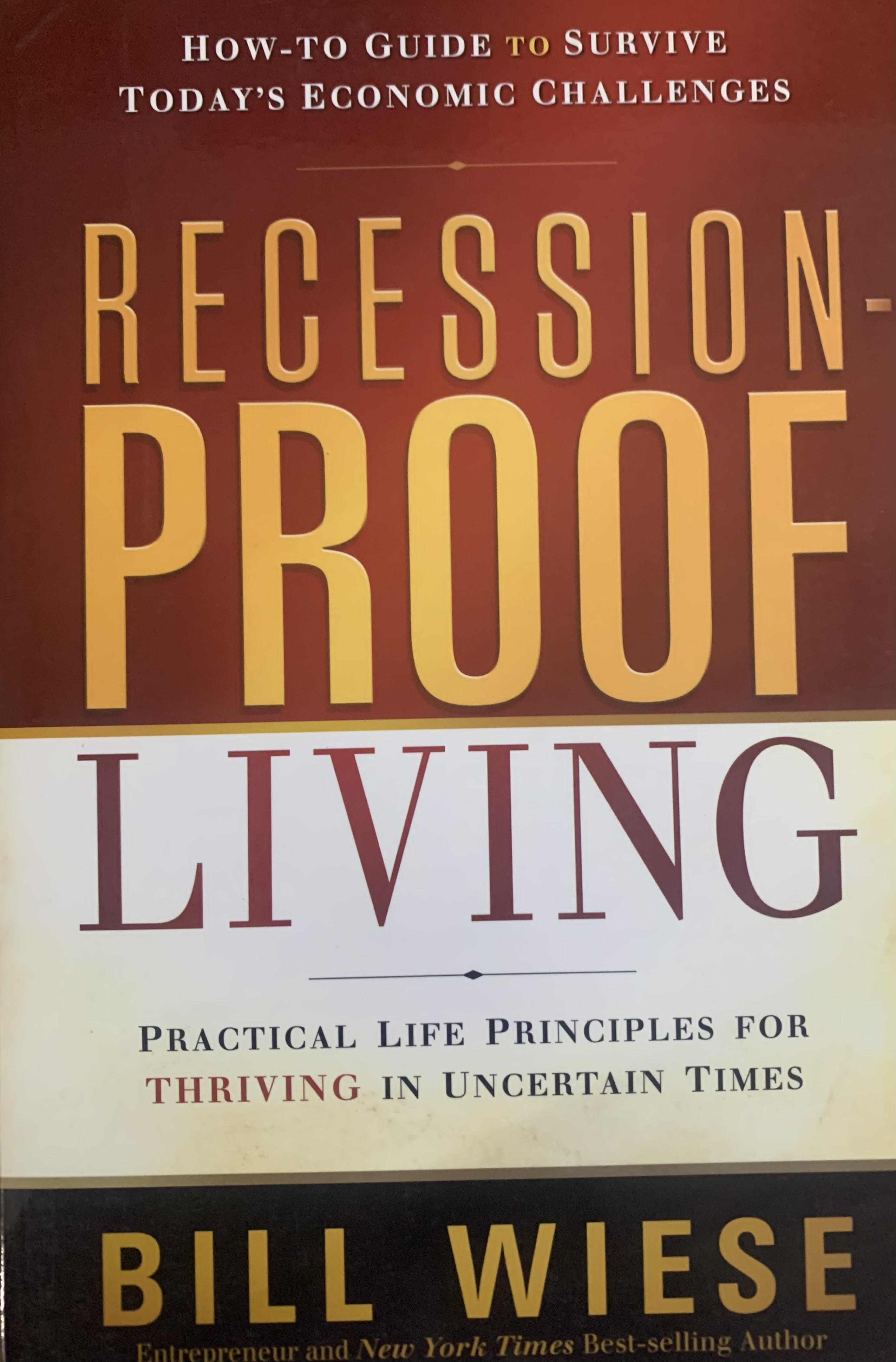 RECESSION PROOF LIVING