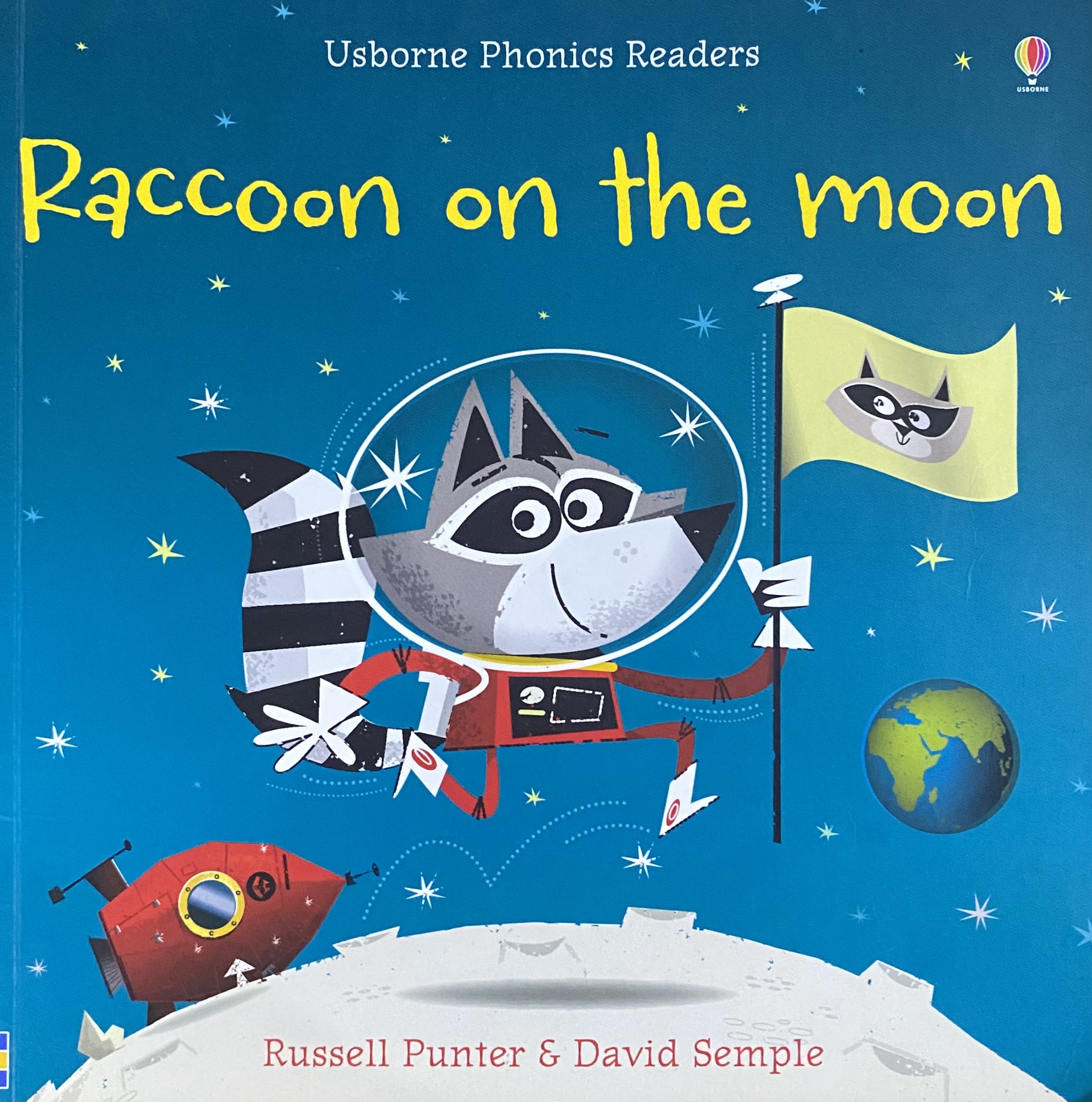 RACCOON ON THE MOON