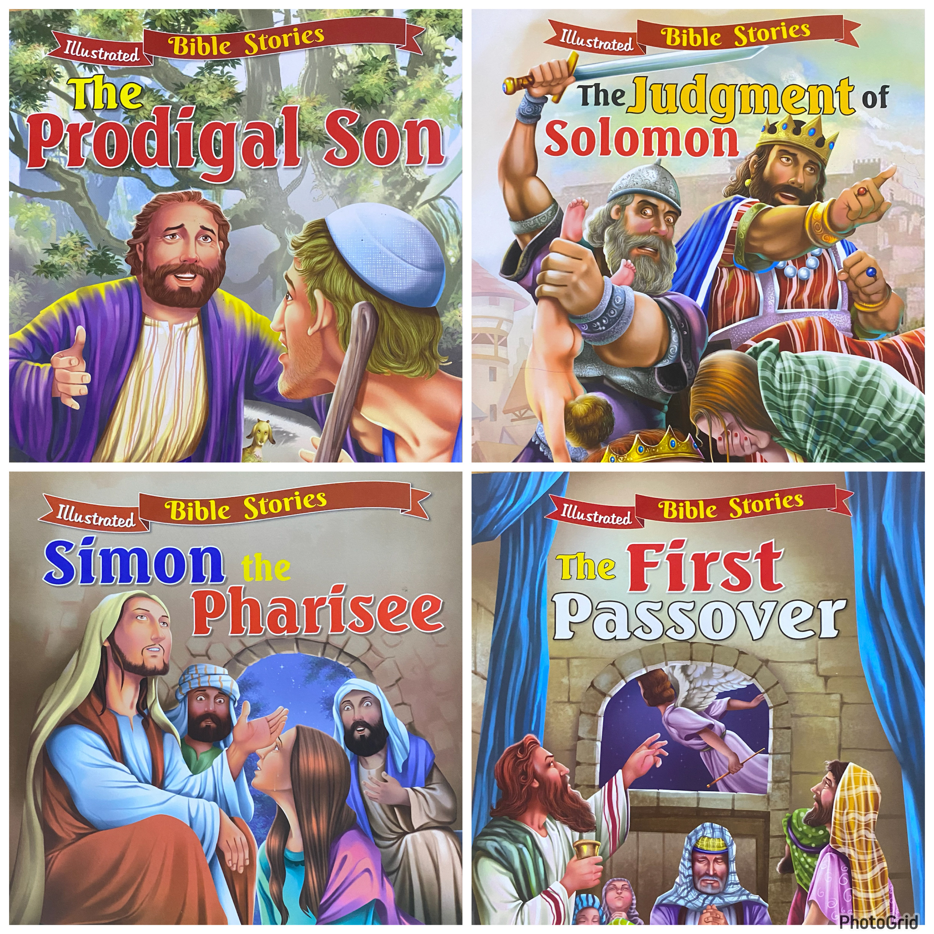 ILLUSTRATED BIBLE STORIES SERIE