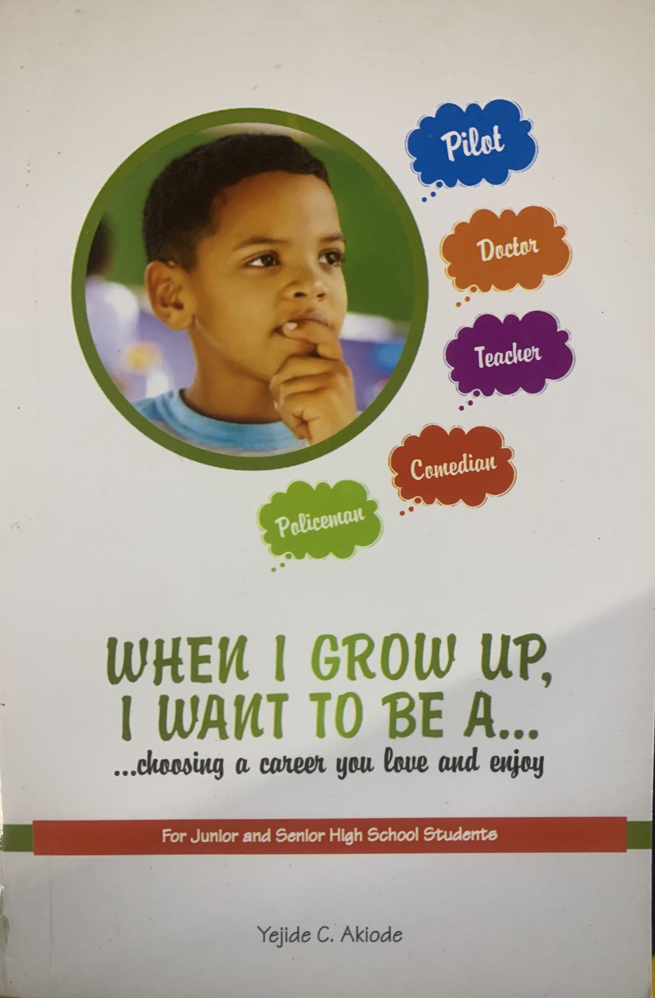 WHEN I GROW UP...? FOR SEC SCH