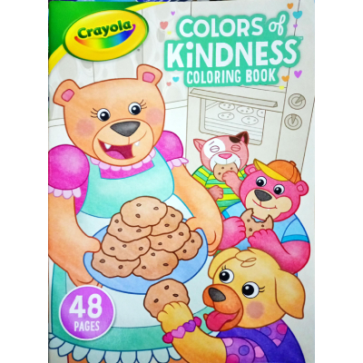 COLORS OF KINDNESS COLORING BK