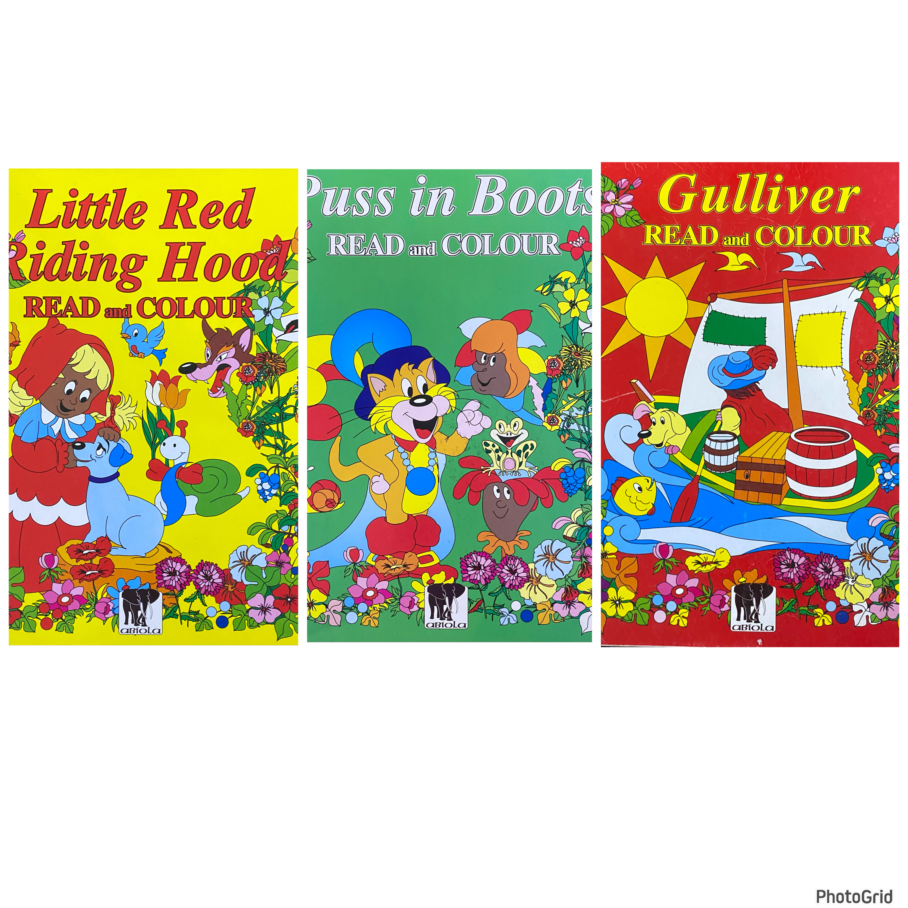READ AND COLOUR - ALL SERIES