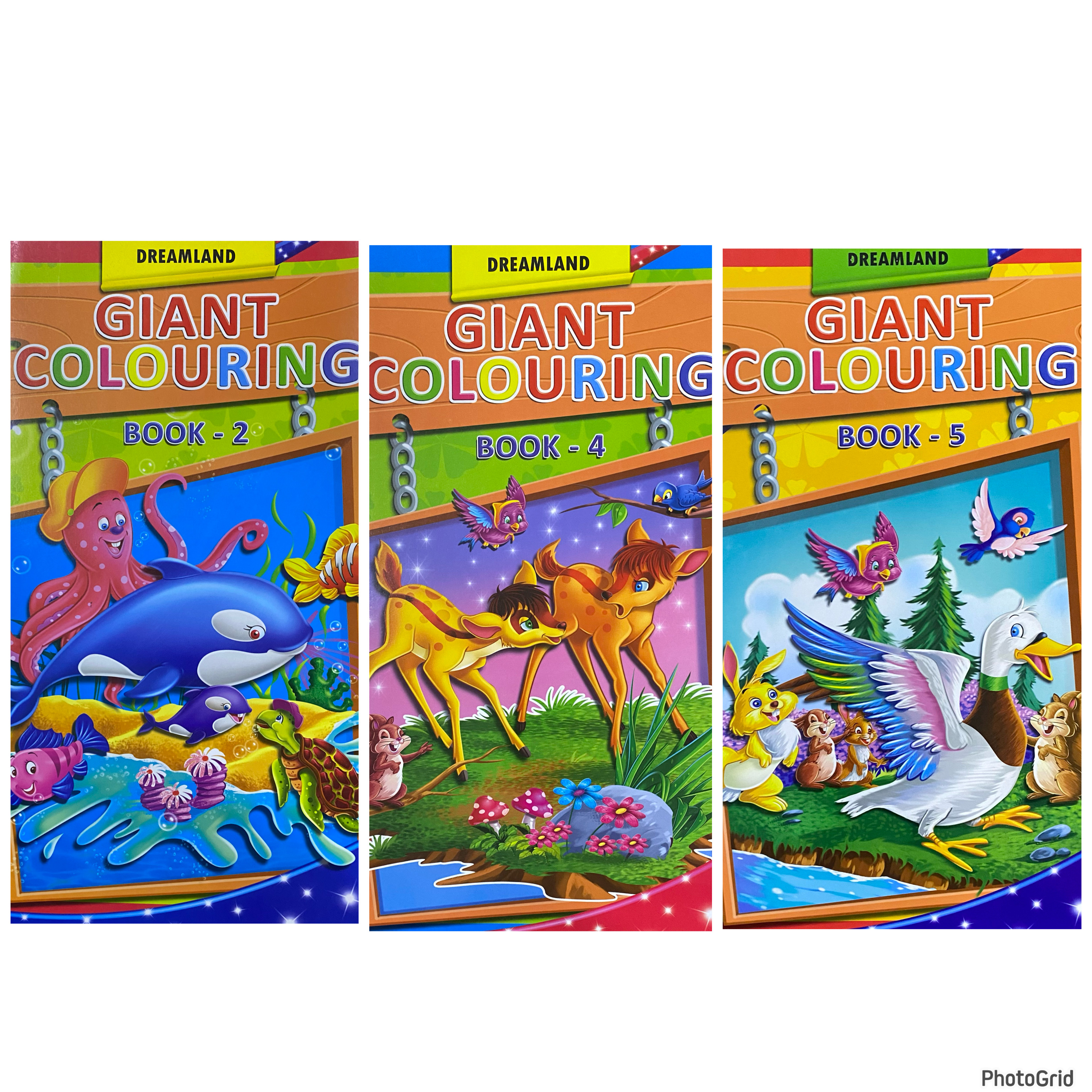 GIANT COLOURING BOOK- ALL SERIE
