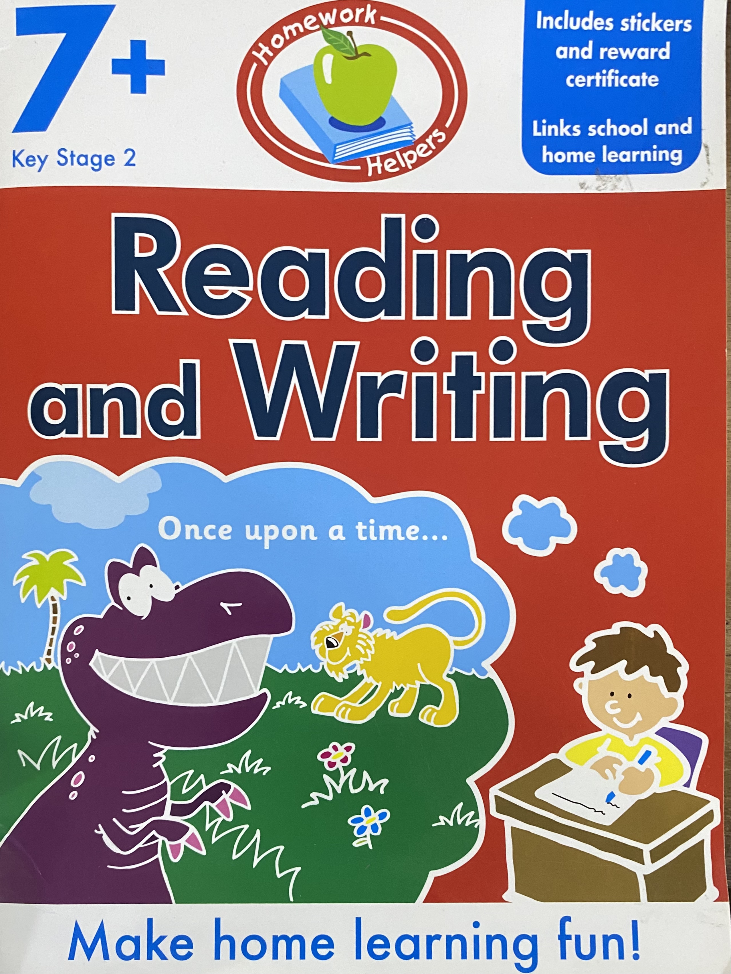 READING AND WRITING 7+