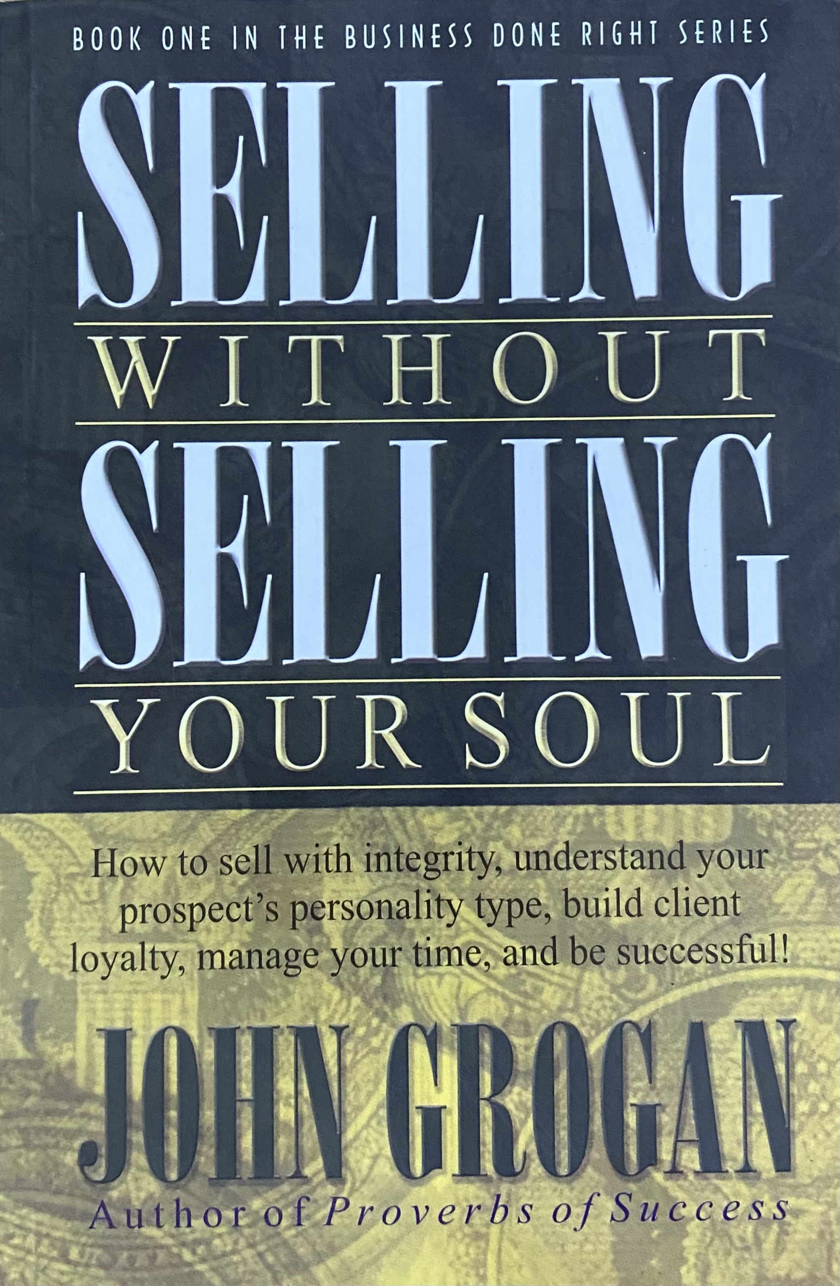 SELLING WITHOUT SELLING YOUR SO