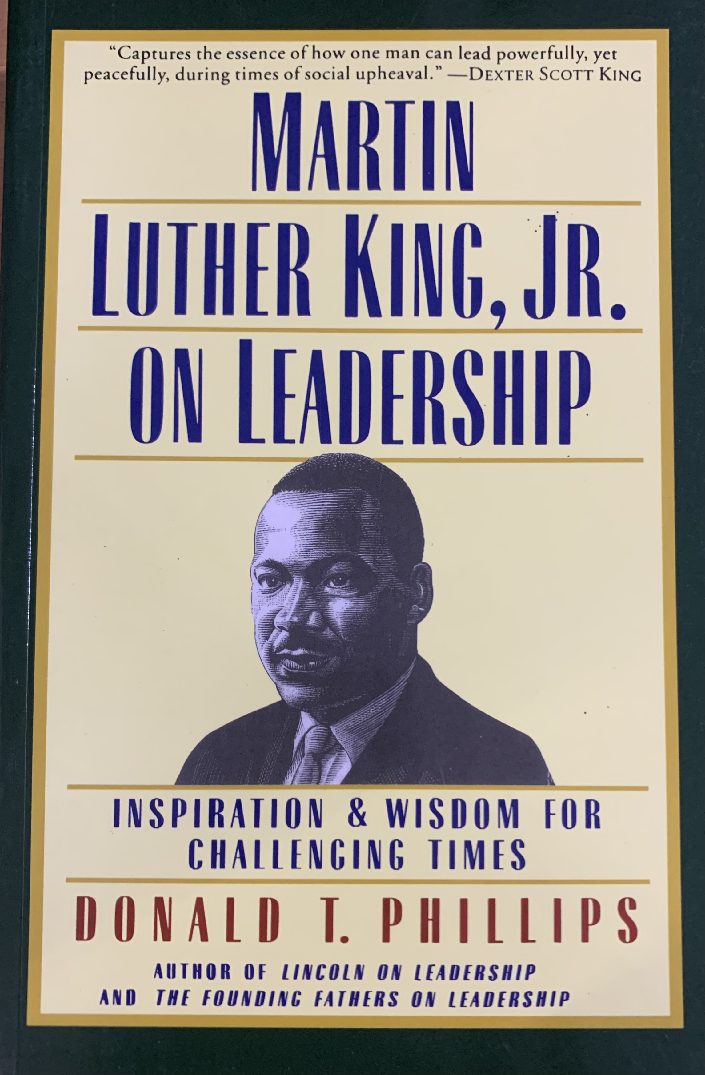MARTIN LUTHER KING, JR. ON LEAD