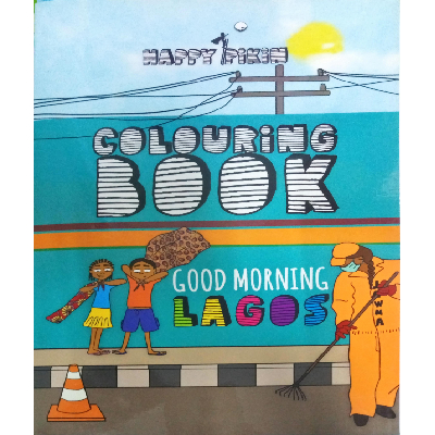 COLOURING BOOK GOOD MORNING