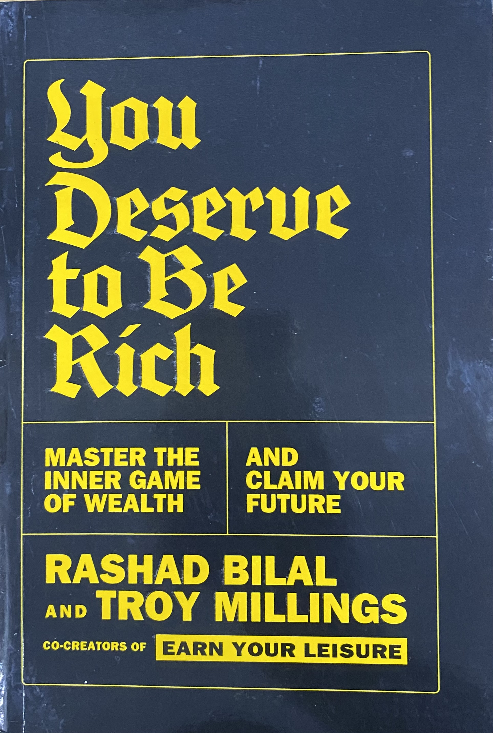 YOUR DESERVE TO BE RICH