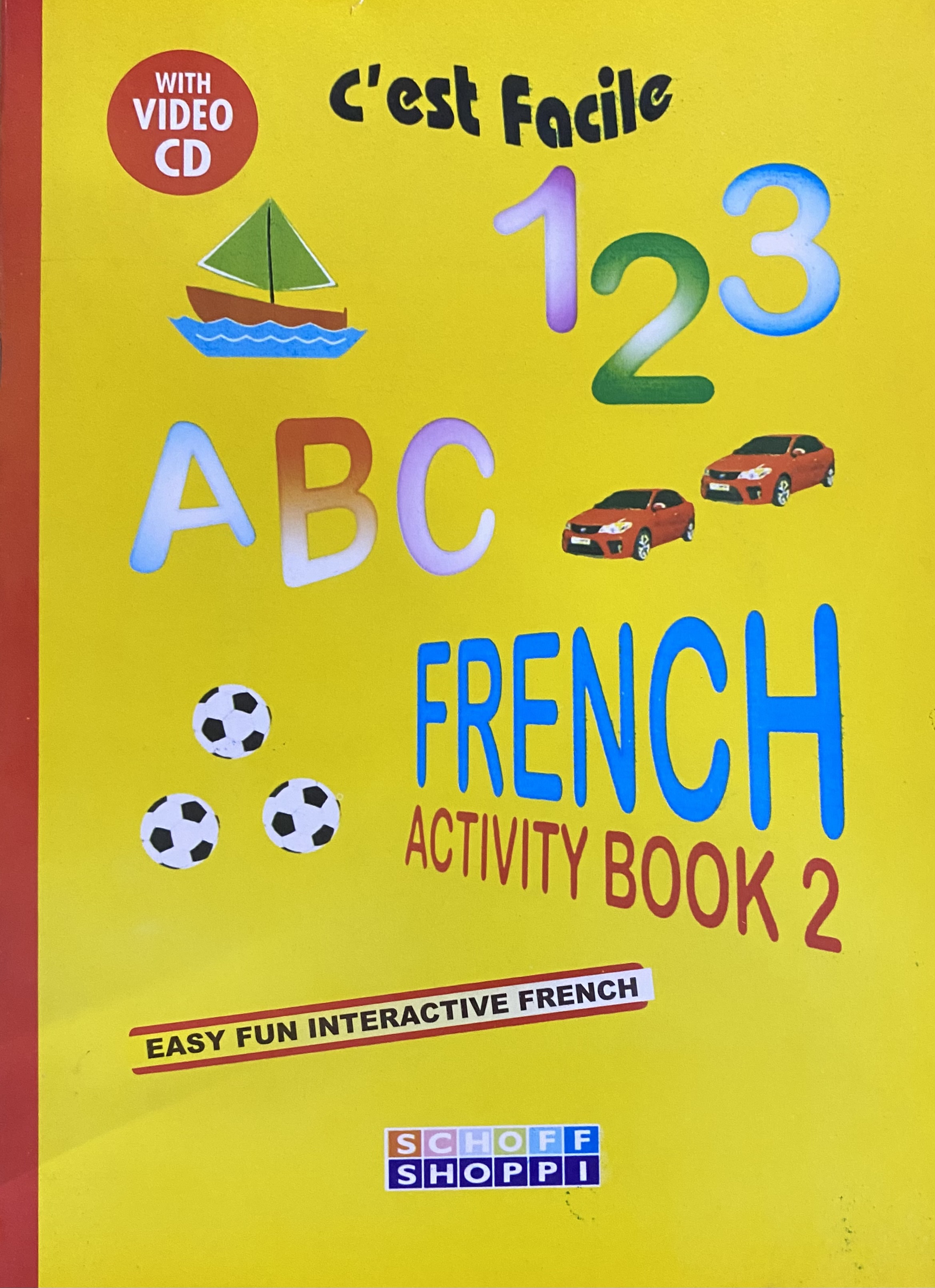123 ABC FRENCH ACTIVITY BOOK 2