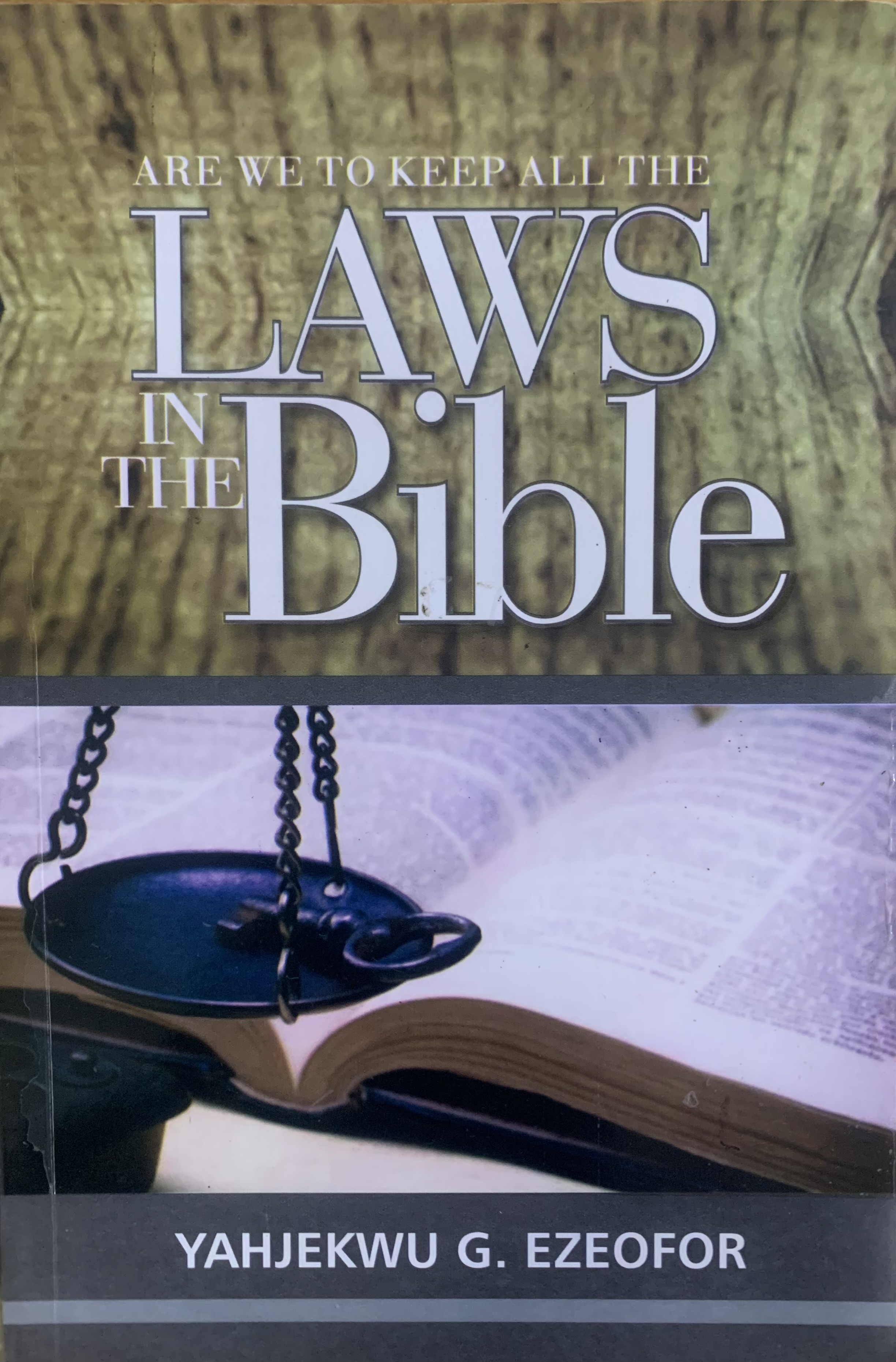 LAWS IN THE BIBLE