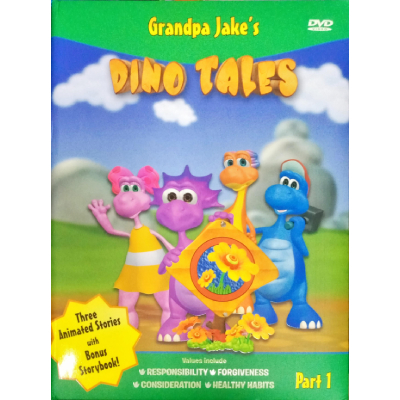 DVD BOOK DINO TALES PART 1.