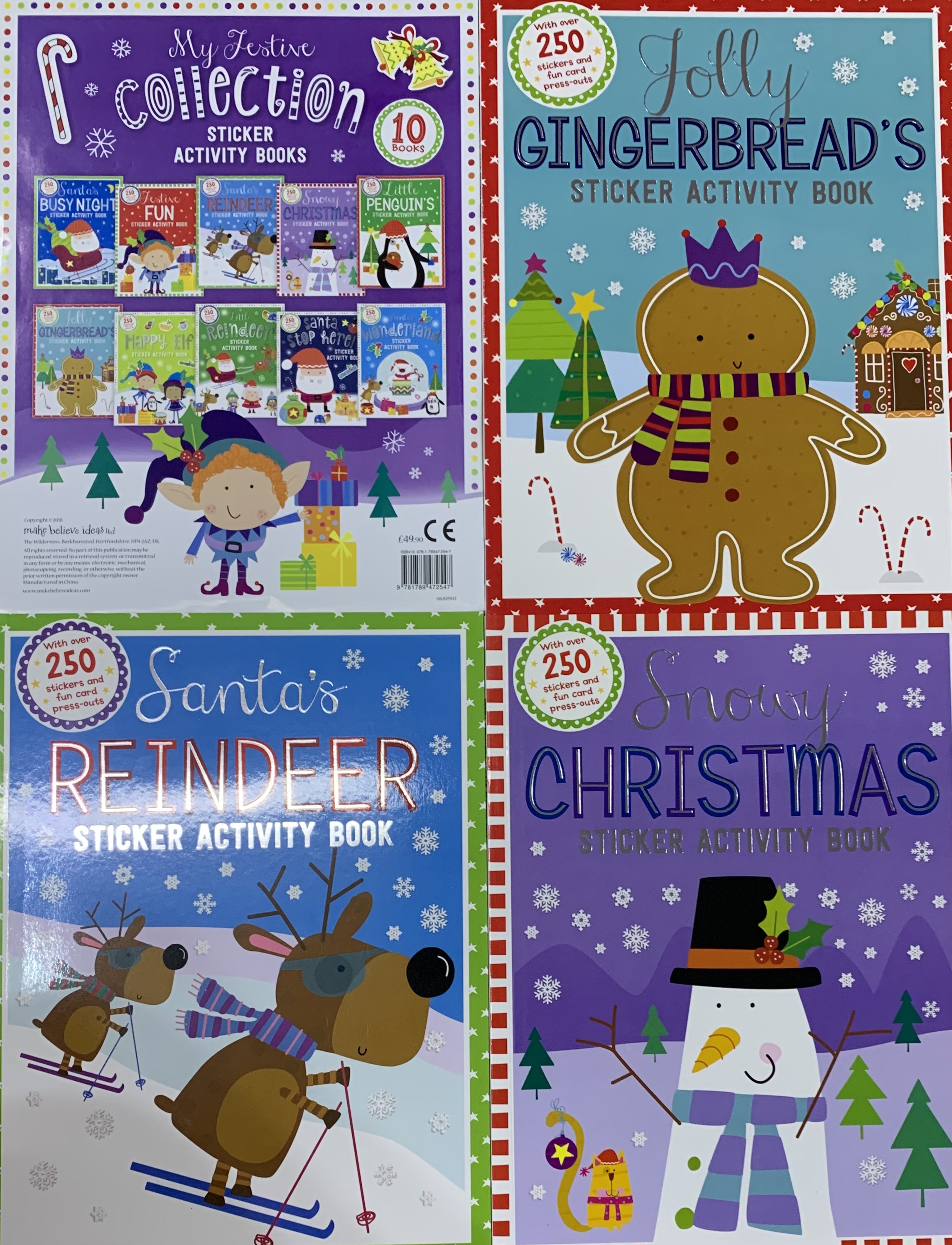 MY FESTIVE COLLECTION STICKER A