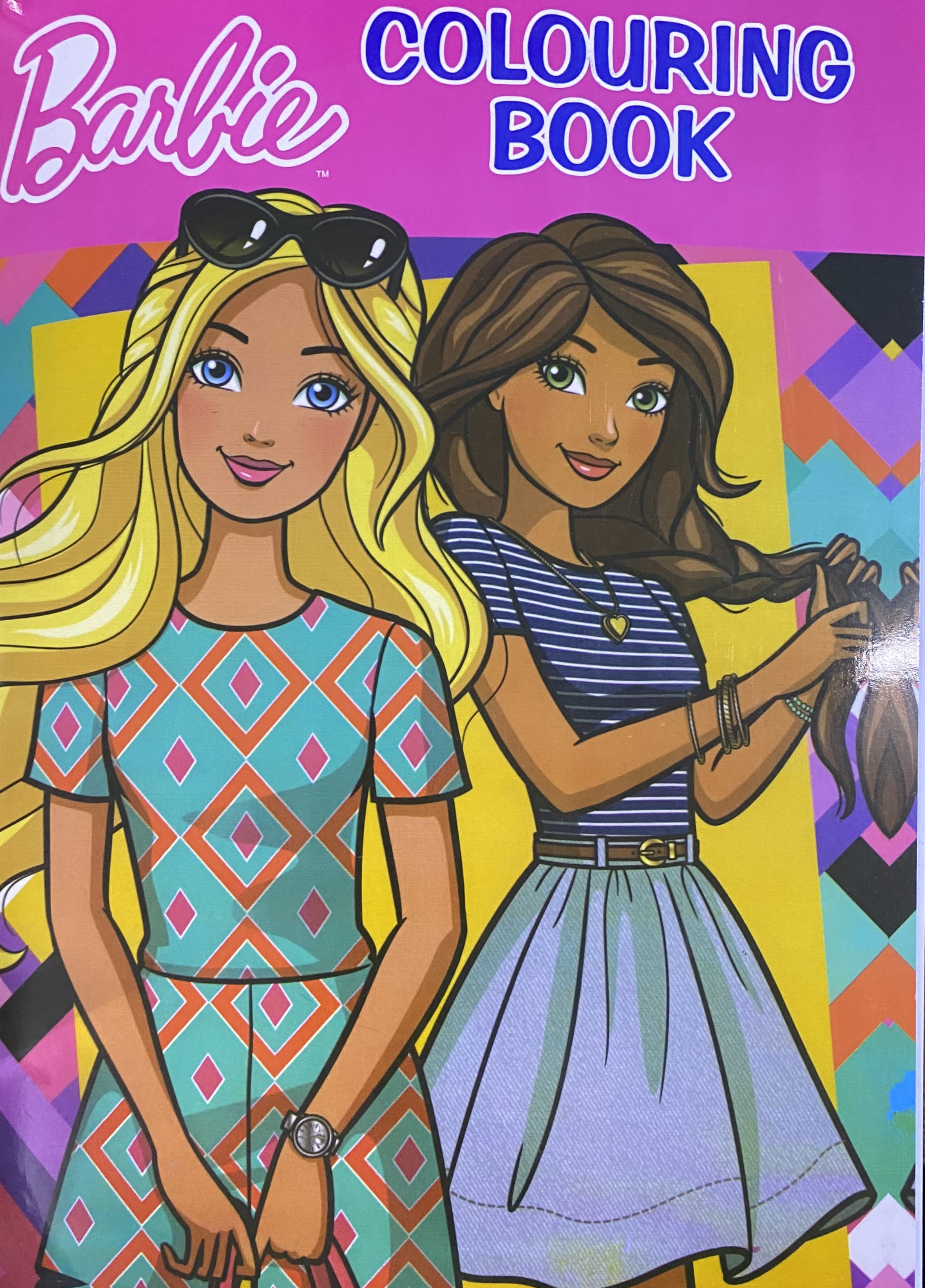 COLOURING BOOK; BARBIE